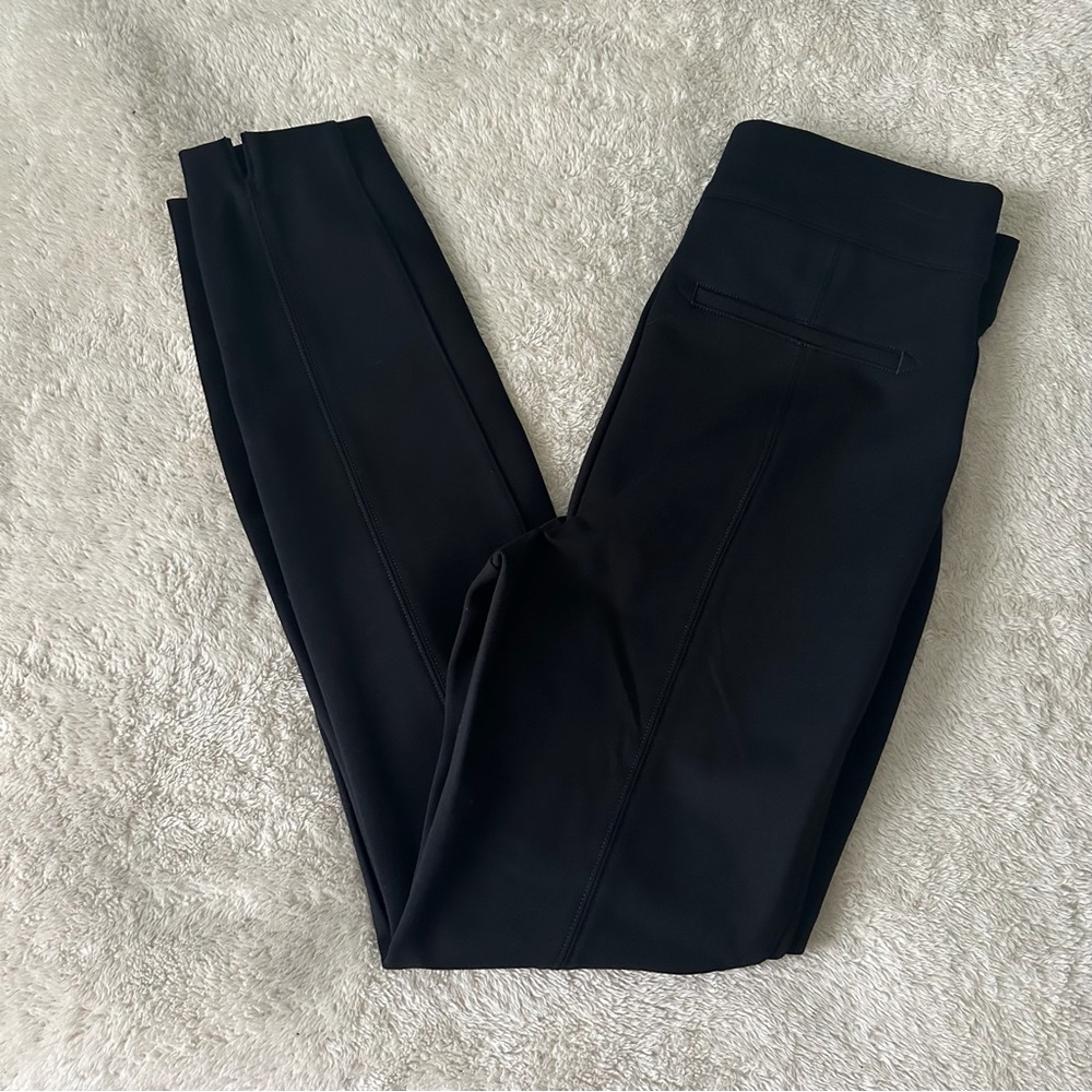 NWOT SPANX The Perfect Black Pant Back Seam Skinny Pants in Black sz M Tall - Picture 4 of 12